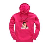New Spirit Original I'm too perfect text Lola young Unisex Funny Kids Hoodie Jumper Hot Pink