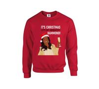 New Spirit Original It's christmas lets get hammond, alison meme novelty xmas festive iconic joke Unisex Funny Adults Sweatshirt Jumper Red
