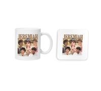 New Spirit Original Jeremiah Fisher, TSITP, mug and coaster drinking set tea and coffee set cute mug and coaster aesthetic fun funny pretty