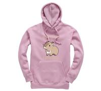 New Spirit Original Just a girl who loves capybaras animal animals Unisex Funny Kids Hoodie Jumper Baby Pink