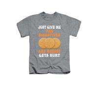New Spirit Original Just give me The digestives Biscuits Tee T-Shirt Funny Unisex T Shirt Top Heather Grey