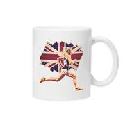 New Spirit Original Keely Hodgkinson, Cool Trendy Run Runner Track Sport Mug Drinking Cup Tea and Coffee Cups Cute Mug Aesthetic Fun Funny Pretty