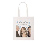 New Spirit Original Like that it's christmas, carrie bradshaw, meme novelty iconic xmas festive tote bag cotton shopper shopping bags reusable