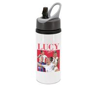 New Spirit Original Lucy Bronze, iconic cute cool sport sports footy soccer football water bottle with handle attatchment drinks cup water bottle refill cute fun