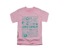 New Spirit Original Lyric Montage Scottish Merch Songwriter Vocalist Lewis C Tee T-Shirt Funny Unisex T Shirt Top Baby Pink