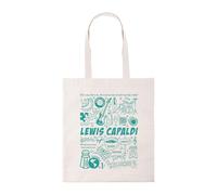 New Spirit Original Lyric montage scottish merch Songwriter Vocalist Lewis C tote bag cotton shopper shopping reusable bags