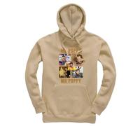 New Spirit Original Mr Poppy meme Christmas Xmas Festive Jumper Unisex Funny Adults Hoodie Jumper Beige