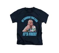 New Spirit Original of Course You can It's Free! Mick Garvey British Comedy Meme Tee T-Shirt Funny Unisex T Shirt Top Navy Blue