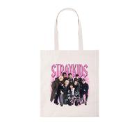 New Spirit Original Pink version, stray pop kids, iconic icon novelty k fun pop cool tote bag cotton shopping bags reusable bag