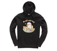 New Spirit Original Producktive, ducks duck silly weird novelty jokes Jumper Unisex Funny Adults Hoodie Jumper Black