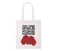 New Spirit Original Pyjamas matching, meme novelty silly iconic cute cozy jumper day christmas xmas tote bag cotton shopper shopping bags reusable