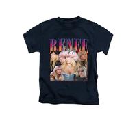 New Spirit Original Retro Vintage Renee Rapp 90s Design Tee T-Shirt Funny Unisex T Shirt Top Navy Blue