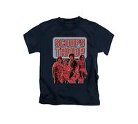New Spirit Original Scoops Troup, Iconic Cool Novelty Meme Steve Harrington Dustin H Tee T-Shirt Funny Unisex T Shirt Top Navy Blue