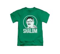 New Spirit Original Shalom Funny Humour Rude Tee T-Shirt Funny Unisex T Shirt Top Forest Green