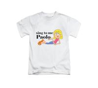 New Spirit Original Sing to me Paolo Lizzie McGuire Tee T-Shirt Funny Unisex T Shirt Top White