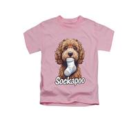 New Spirit Original Sockapoo, Dog Dogs Puppy Cavapoo Cockapoo Tee T-Shirt Funny Unisex T Shirt Top Baby Pink