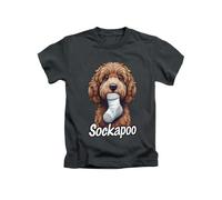 New Spirit Original Sockapoo, Dog Dogs Puppy Cavapoo Cockapoo Tee T-Shirt Funny Unisex T Shirt Top Black