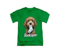 New Spirit Original Sockapoo, Dog Dogs Puppy Cavapoo Cockapoo Tee T-Shirt Funny Unisex T Shirt Top Irish Green