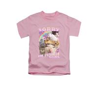 New Spirit Original Sorry I'm just a Girl, cat Cats Memes Girly Things Girls Tee T-Shirt Funny Unisex T Shirt Top Baby Pink