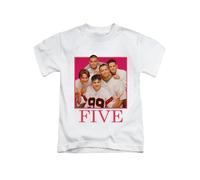 New Spirit Original Square Box Five boyband, pop Band Trendy pop Tee T-Shirt Funny Unisex T Shirt Top White