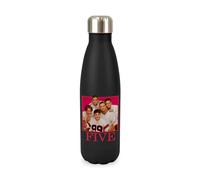 New Spirit Original Square box five boys, cool trendy iconic trendy pop cool band screw top lid stainless steel water bottle drinks cup water bottle refill cute fun explore travel