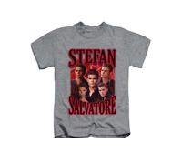 New Spirit Original Stefan Salvatore Tee T-Shirt Funny Unisex T Shirt Top Heather Grey