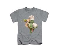 New Spirit Original Tiny Chef Garlic and Backpack Mini Chef Cook Cooking Tee T-Shirt Funny Unisex T Shirt Top Heather Grey