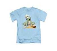 New Spirit Original Tiny Chef Headphones mini Chef Cook Cooking Tee T-Shirt Funny Unisex T Shirt Top Sky Blue