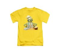 New Spirit Original Tiny Chef Headphones mini Chef Cook Cooking Tee T-Shirt Funny Unisex T Shirt Top Yellow