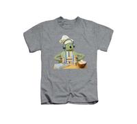 New Spirit Original Tiny Chef Headphones mini Chef Cook Cooking Tee T-Shirt Funny Unisex T Shirt Top Heather Grey