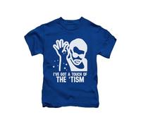 New Spirit Original Touch of The tism Tee T-Shirt Funny Unisex T Shirt Top Royal Blue