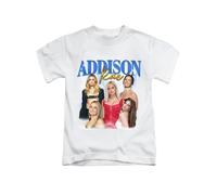 New Spirit Original Vintage 90s Addison rae, Trending Trendy Cool Iconic icon Tee T-Shirt Funny Unisex T Shirt Top White