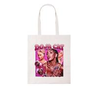 New Spirit Original Vintage hot pink doja tote bag cotton shopper shopping reusable bags british humour iconic icon meme novelty viral trendy cool fun iconic