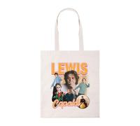 New Spirit Original Vintage retro bootleg Lewis C, iconic songwriter scotish vocalist merch tote bag cotton shopper shipping reusable bags