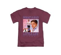 New Spirit Original What a sad Little Life Jane T-Shirt Funny Unisex T Shirt Top Maroon
