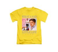 New Spirit Original What a sad Little Life Jane T-Shirt Funny Unisex T Shirt Top Yellow