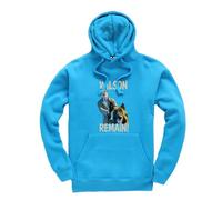 New Spirit Original Wilson Remain Friday Night Dinner Meme Novelty Unisex Funny Kids Hoodie Jumper Sapphire