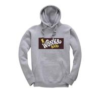 New Spirit Original Wonka bar Jumper Unisex Funny Adults Hoodie Jumper Heather Grey