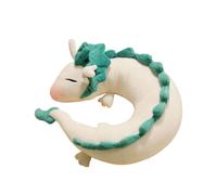 New Spirited Away White Dragon Haku Anime U-Shape Neck Pillow Plush Toys Travel