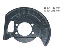 Brake disc cover Front Axle Right Zinc-coated 58192 AIC for NISSAN QASHQAI I