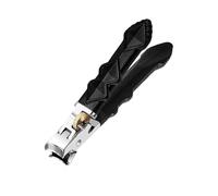New Splash-Proof Bevel Clippers,Wide Jaw Opening Long Handled Nail Clippers,Portable Nail Trimmer, for Men & Women (Flat Mouth)