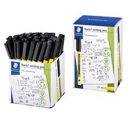 New Staedtler 307-5 Handwriting Pen Black Ink Width Fibre Tip 0.6mm_3x,5x,10x