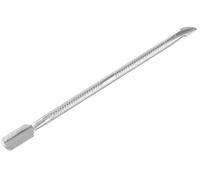 New Stainless Steel Cuticle Nail Pusher Spoon Remover Manicure Pedicure 1 pcs Portable Metal Nail Trimmer Manicure Silver