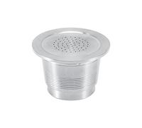 New Stainless Steel Refillable Capsules, Reusable Coffee Pods Kits Compatible with Machine