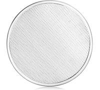 New Star 50950 Commercial Grade Seamless Aluminum Pizza Screen, 12-Inch, Set of 6