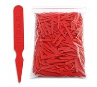 New Star Foodservice 24258 Plastic "Rare" Steak Markers, Red (Pack of 1000)