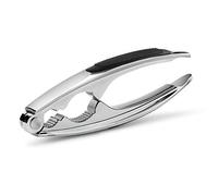 New Star Foodservice 27969 Die Cast Zinc Alloy Lobster Nutcracker Seafood Cracker with Soft Rubber Grips, Silver