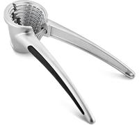 New Star Foodservice 27990 Die Cast Zinc Alloy Nutcracker Walnut Clamp Plier with Soft Rubber Grips, Silver