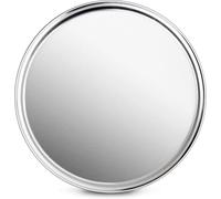 New Star Foodservice Pizza Pan, Stainless Steel, Silver, 18-Inch (Pack of 1)