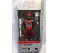 New Star Wars Black Series Mandalorian Warrior Holiday Edition 6" Figure